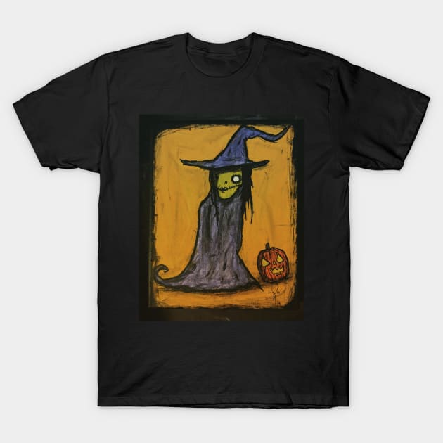 Witch's Lantern T-Shirt by lowen morrison
